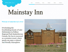 Tablet Screenshot of mainstayinn.ca